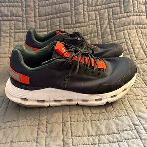 On-Running Cloudnova Form Black/Flame Women's 8 Running Sneakers